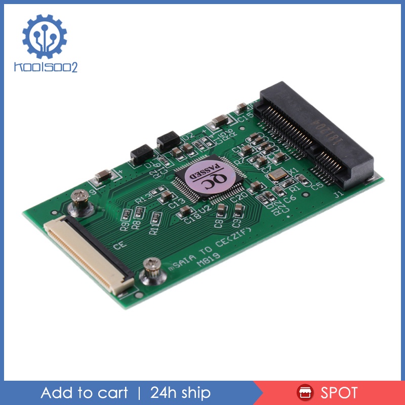 Cáp ChuyểN ĐổI Ổ CứNg SSD mSATA Sang 1.8 '' 40pin ZIF CE Koolsoo2