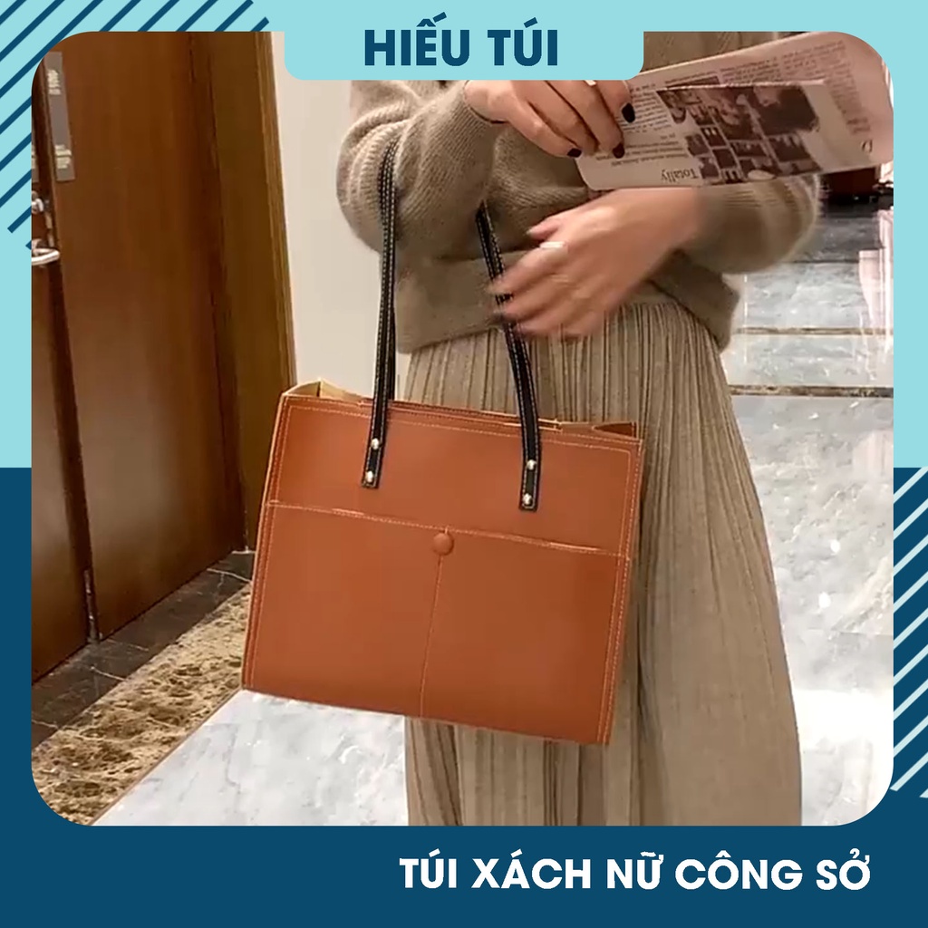 Túi xách nữ đẹp tote da công sở vừa A4 thời trang đi làm cao cấp giá rẻ HT127