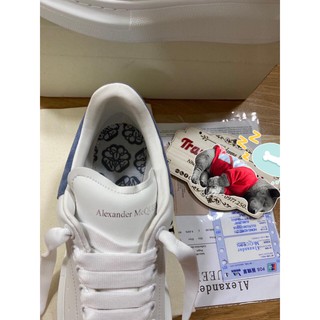 giày mc queen gót xanh 1:1 ( full box + freeship )