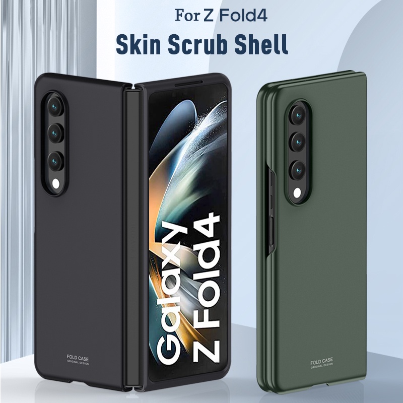 For Z FOLD4 Case Ultra Thin Skin Feel Shell for Samsung Galaxy Z Fold 4 5G Casing