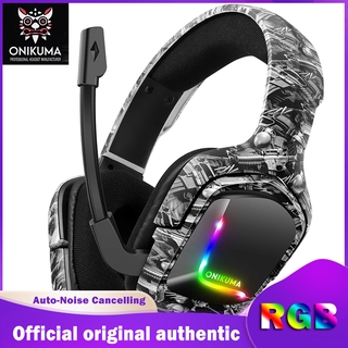 Tai Nghe Trùm Đầu Chơi Game Onikuma K20 Chống Ồn Có Micro Cho Ps4