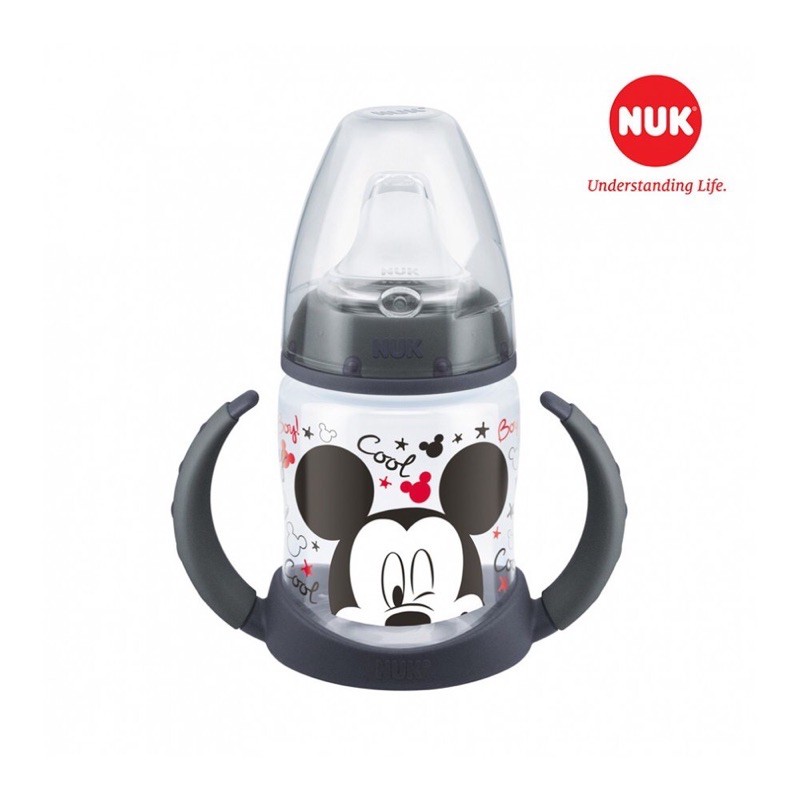 Bình Tập Uống Nước Nuk PP Mickey 150ml Nhập Khẩu Chính Hãng Đức