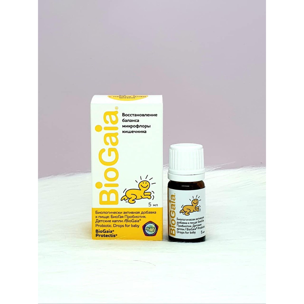 Men Vi Sinh Biogaia 5ml lọ thủy tinh Nga