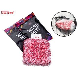 Găng tay rửa xe sgcb sợi microfiber mềm mịn thám hút tốt sggd302