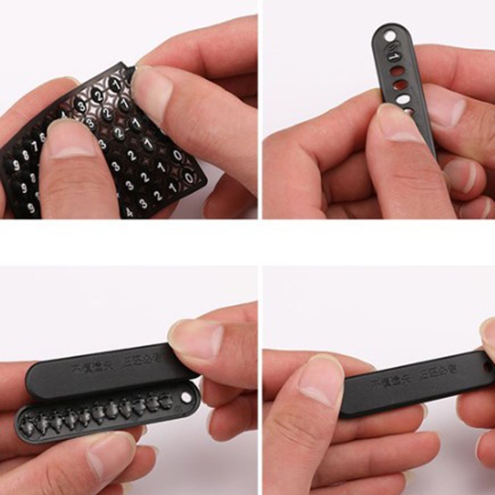 Móc chìa khóa bằng ABS và PU chống thất lạc tiện dụng