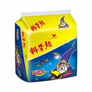 MÌ KHOA HỌC ĐÀI LOAN (5 gói nhỏ ben trong )- Dry noodle Taiwan