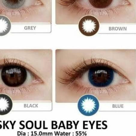 (Hàng Mới Về) Phấn Mắt Mềm Mịn Sky Soul Baby