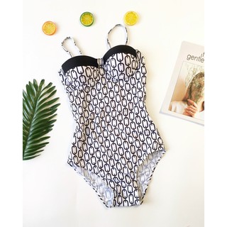 Bikini cúp ngực họa tiết ( 2 màu)