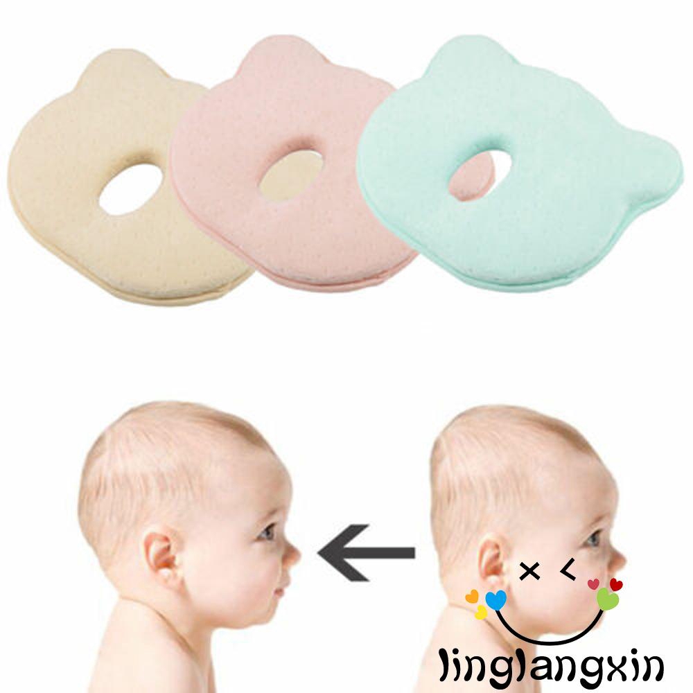 Gối cotton mềm cố định đầu khi ngủ chống lăn dành cho bé