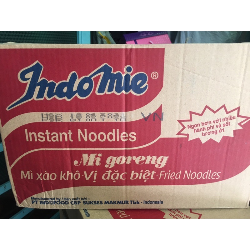 HOT DEAL - MÌ XÀO KHÔ INDOMIE GORENG 85gr VỊ ĐẶC BIỆT. THÙNG 40 GÓI- DATE 06/2022 | BigBuy360 - bigbuy360.vn