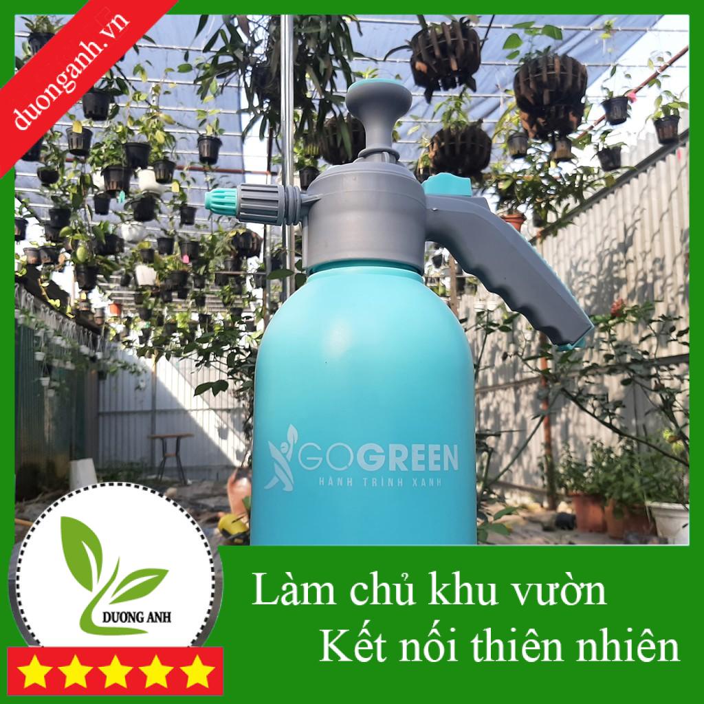 Bình tưới cây mini chính hàng GoGreen bền chắc, màu đẹp, dung tích 1.2L, 2L, 3L[ Nhập mã DuongAnh1 giảm 10% đơn từ 50k]