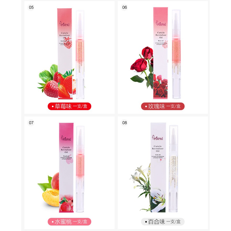 Tinh Dầu Hương Trái Cây Nuôi Dưỡng Làm Mềm Móng Tay