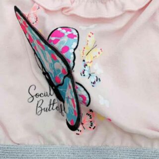 Đầm thun phối voan Little Princess