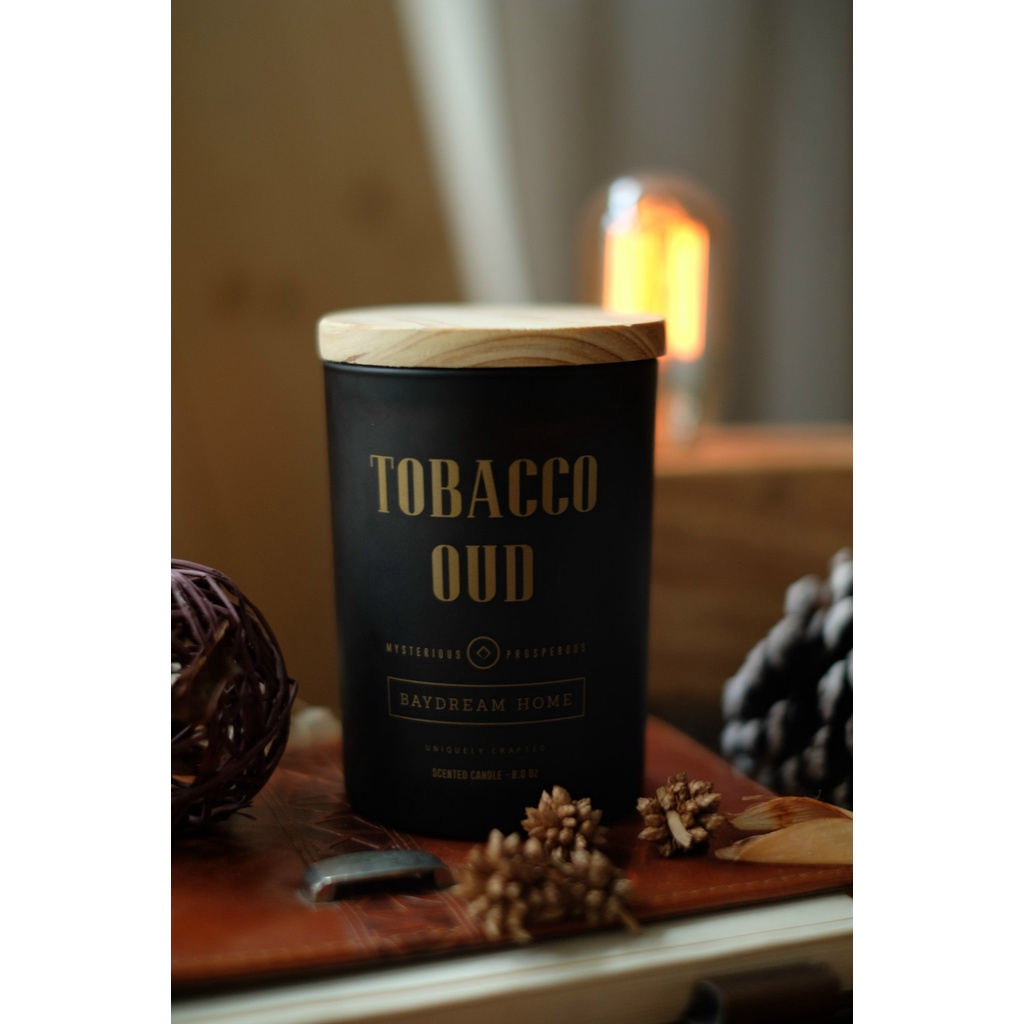 Nến thơm hương gỗ  thảo mộc - Tobacco & Oud