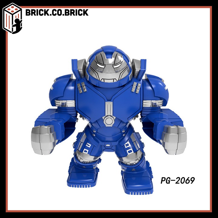 Lego Siêu Anh Hùng Mô Hình Bigfig Loại Lớn Super Hero Thanos Iron Man Venom Hulkbuster PG8242