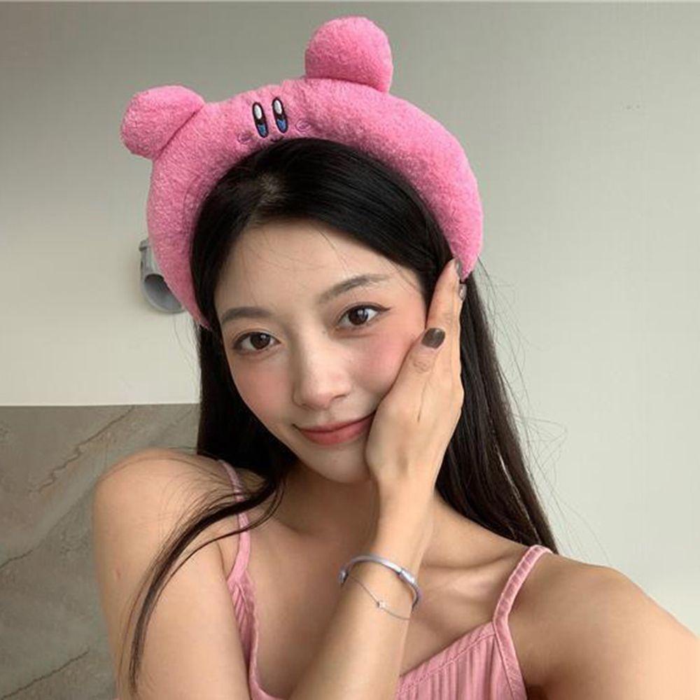 Băng Đô Cài Tóc Kirby Dễ Thương Ngọt Ngào Thời Trang Mùa Đông Cho Bạn Gái