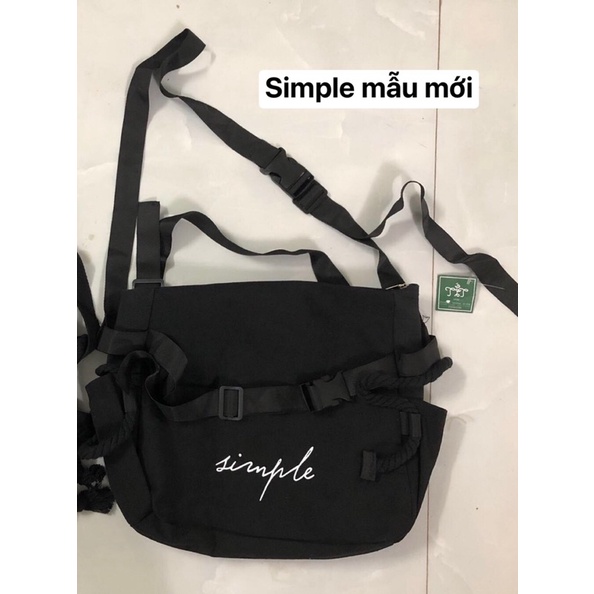 Túi trống size trung simple douning ulzzang
