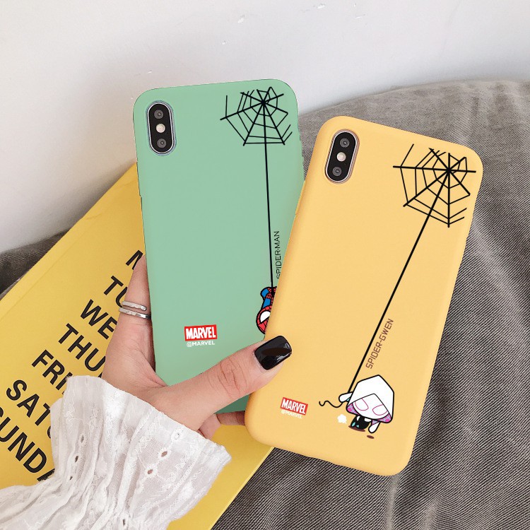 Ốp iphone - Ốp lưng Người nhện Marvel 6/6plus/6s/6s plus/6/7/7plus/8/8plus/x/xs/xs max a261 | BigBuy360 - bigbuy360.vn