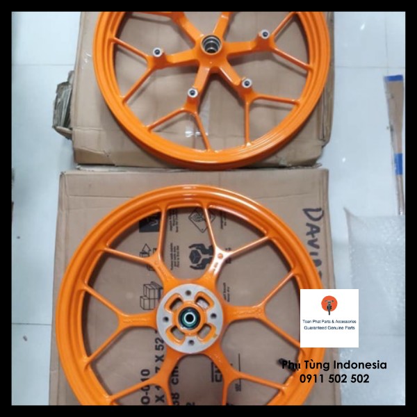 Bánh sau mâm sau Sonic Repsol 150R NHẬP KHẨU CHÍNH HÃNG INDONESIA
