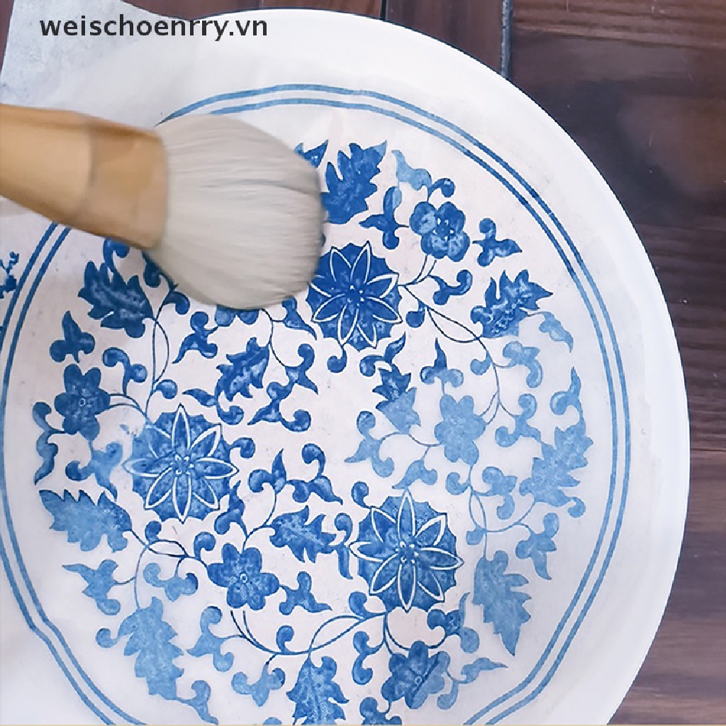 【WW】 Ceramic Clay Transfer Paper Underglaze Decal Paper Jingdezhen Blue and White .