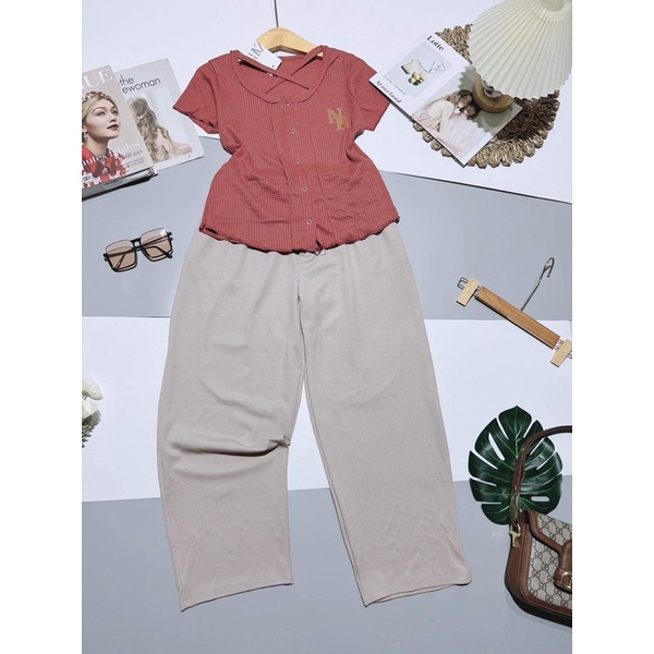 Bộ bo tăm nâu đỏ TC6