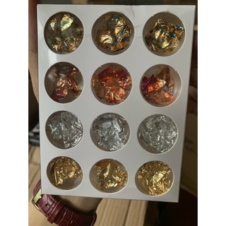 Giấy nhún bạc dùng trong trang trí móng nail