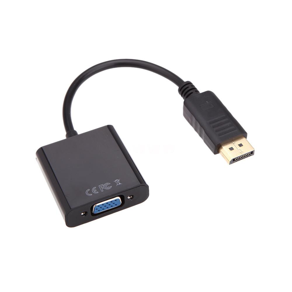Hot-selling 1080p DP DisplayPort Male to VGA Female Converter Adapter Cable