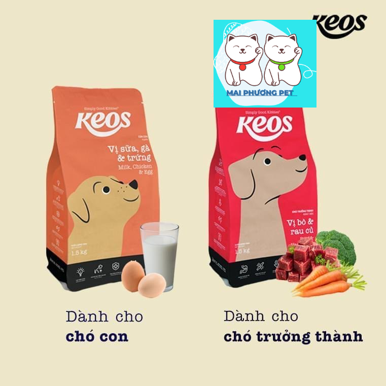 ￼NOVOPET FIB'S 400gr &amp; 1kg (2 loại) Thức ăn cao cấp dạng hạt cho MỌI LOẠI chó (trên 10 tháng tuổi)
