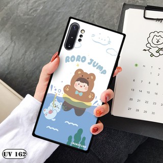 Ốp lưng nhám Samsung Galaxy Note 10 plus - in hình