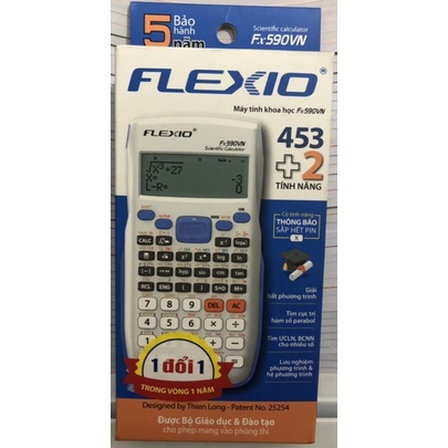 máy tính FX 590VN hàng chính hãng( TL) bảo hành 5 năm