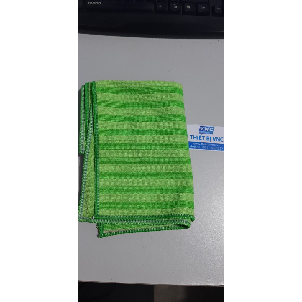 Khăn rửa xe vải + sọc nhựa mềm chuyên dụng 30x40cm