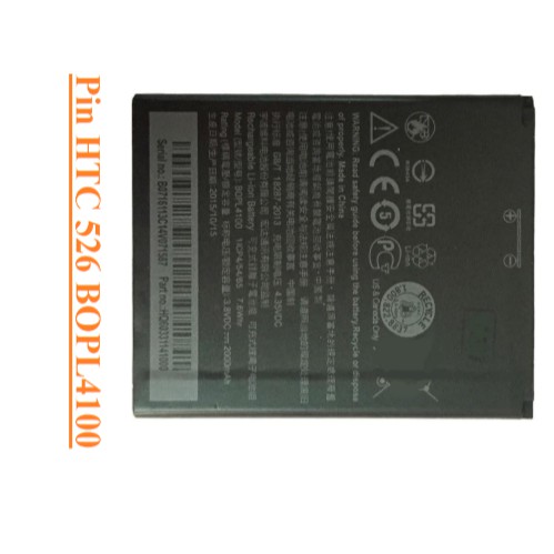 Pin thay thế cho HTC Desire 526 (BOPL4100) 2000mAh