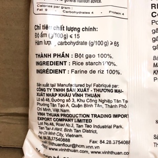 [400 g] Túi Bột Gạo Vĩnh Thuận
