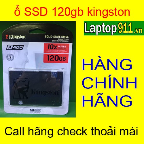 [Mã ELCLMAY giảm 7% đơn 500K] ổ cứng SSD 120gb kingston SA400 chính hãng bh 36 tháng tại hãng 2.5 inch SATA 6.0gb/s