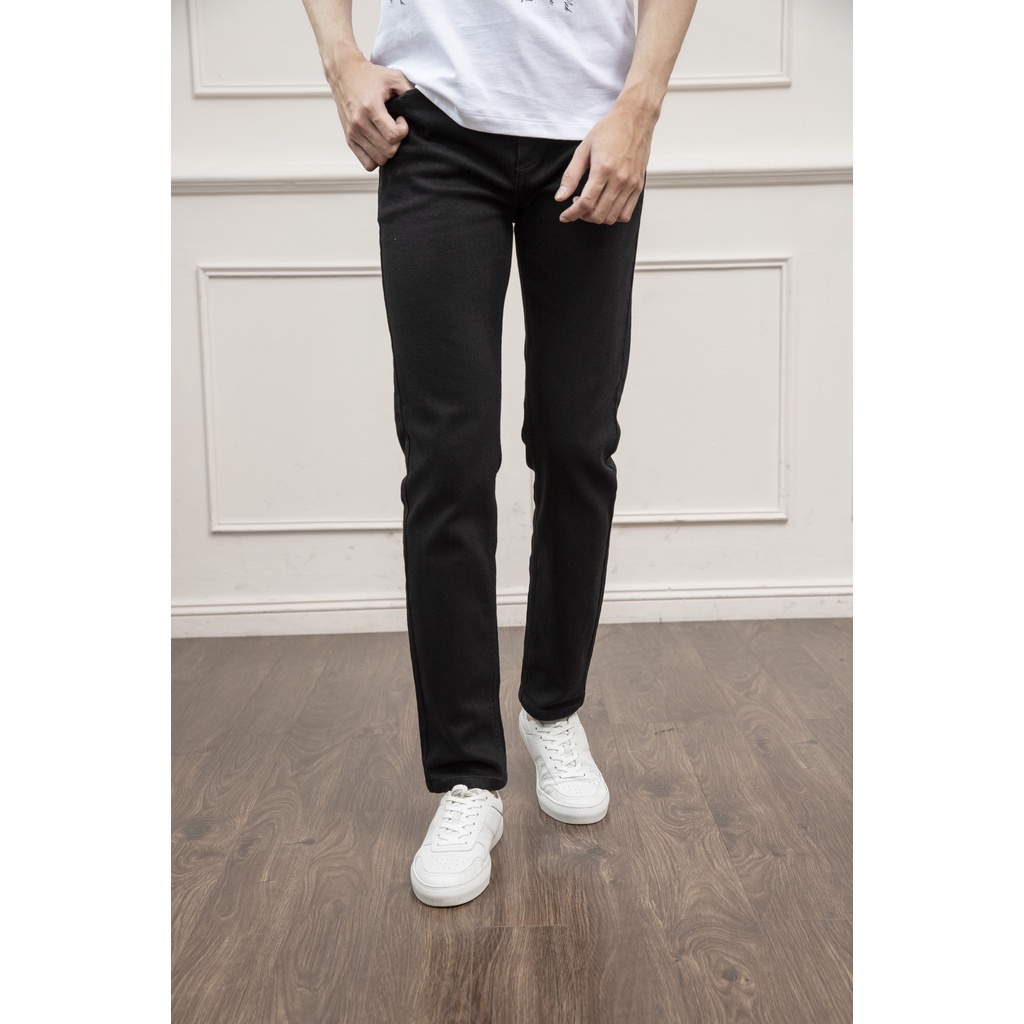 Quần jeans nam ARISTINO phom Slim fit tôn dáng, thiết kế tiện lợi, màu sắc nam tính - AJN00801
