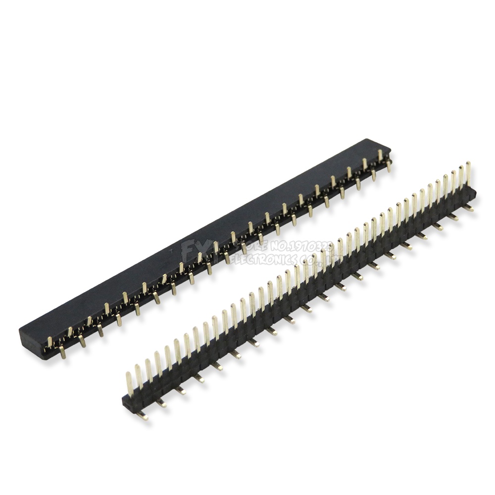 Set 5 Đầu Nối PCB 1 * 40p 1 * 50p SMT 1.27 2.0 2.54 mm Chuyên Dụng Cho Arduino