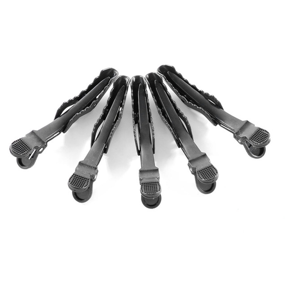 Set 5 Kẹp Tóc Cá Sấu Bằng Nhựa Chuyên Dụng Cho Salon Cabeza