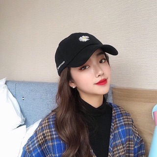 MŨ PHỚT NÓN KẾT GD PHỚT MŨ LƯỠI TRAI HOA CÚC DAISY ULZZANG LOẠI 1 THÊU CHỮ NỔI HOTTREND