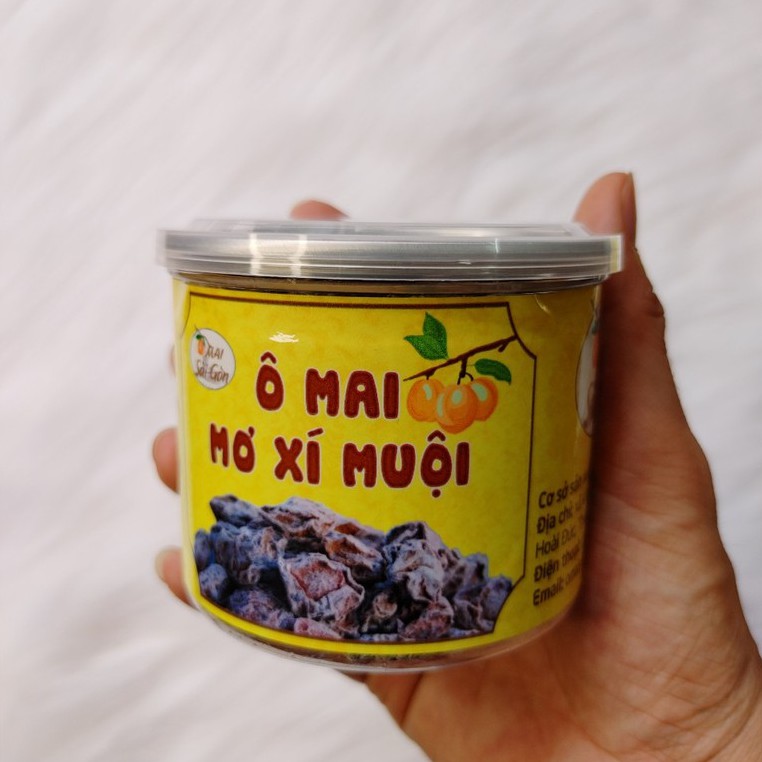 Xí Muội Mơ vị đặc biệt thơm ngon đóng hộp 250gr, 400gr