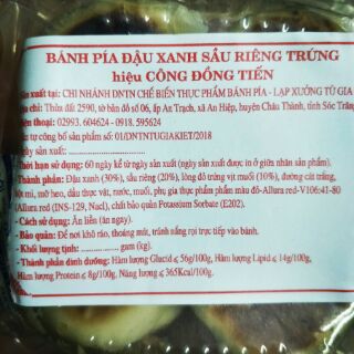Combo bánh pía Công Đồng Tiến