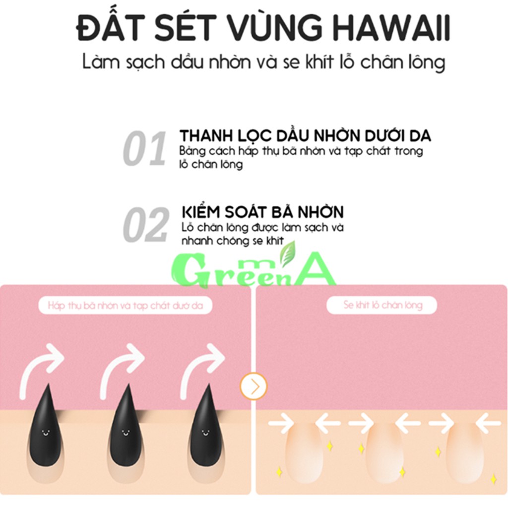 Mặt Nạ Đất Sét Re:p Tinh Chất Hoa Hồng Dưỡng Trắng Da RE:P BIO FRESH MASK WITH REAL VITALITY HERBS 130G [NHẬP KHẨU]