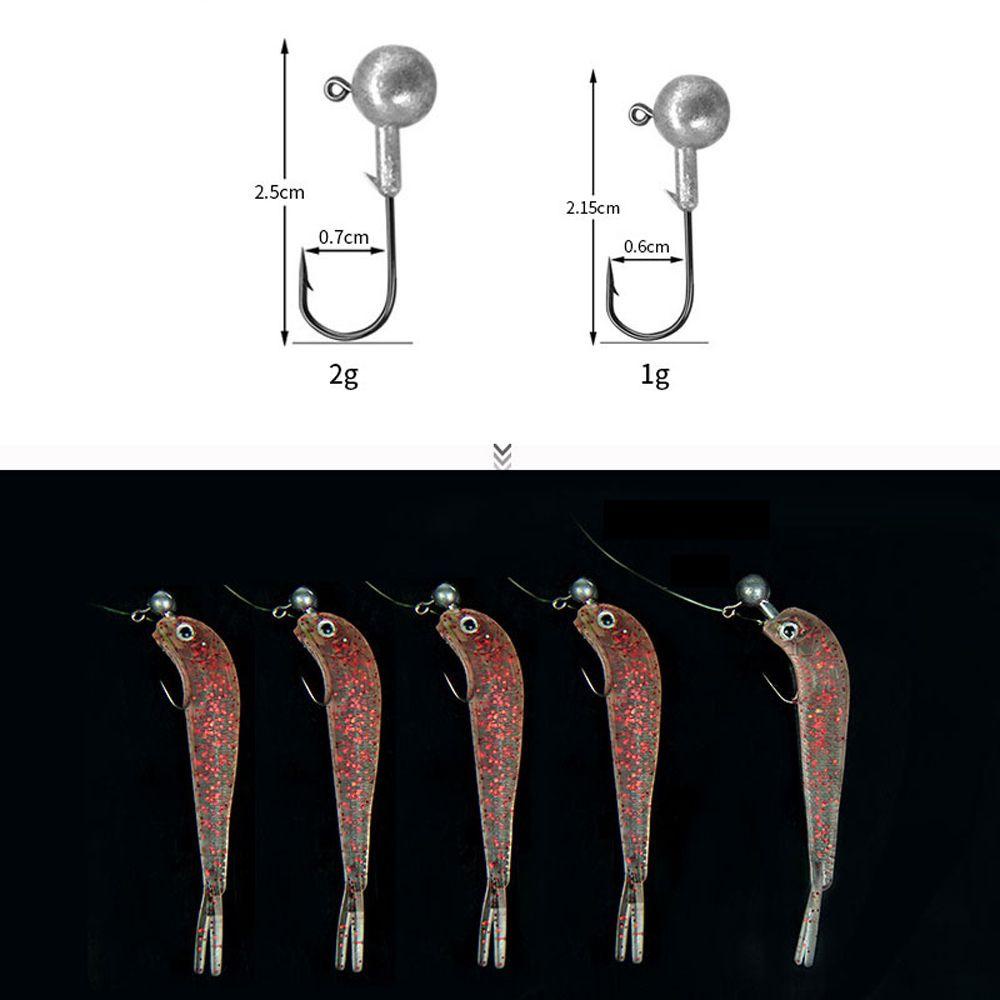 Mồi Câu Cá Giả DANILO Mềm Kèm Móc Câu