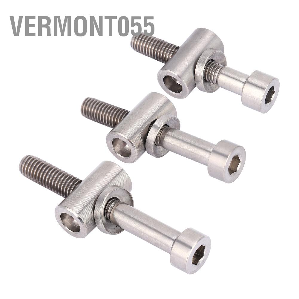 Bu lông hợp kim titan đầu M5x30/35/40mm đầu tròn thích hợp cho xe đạp