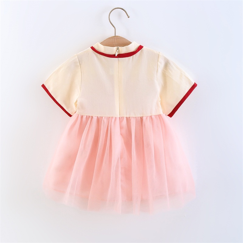 Đầm Hán Phục Thêu Họa Tiết Thời Trang Mùa Hè Mới Cho Bé Gái