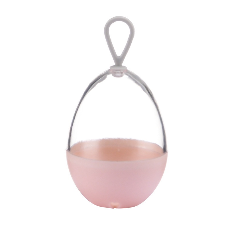 [Hàng mới về] Hộp bảo quản xốp trang điểm hình quả trứng thoáng khí chống ẩm mốc thích hợp mang đi du lịch