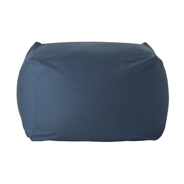 Muji Vỏ Ghế Lười Cotton Canvas - Xanh Navy