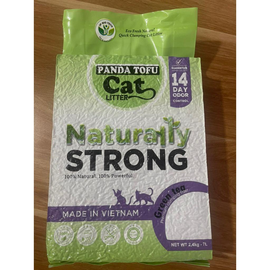 Cát đậu nành cature nội địa chính hãng nhập khẩu 2,4kg 6l Cát đậu nành Panda
