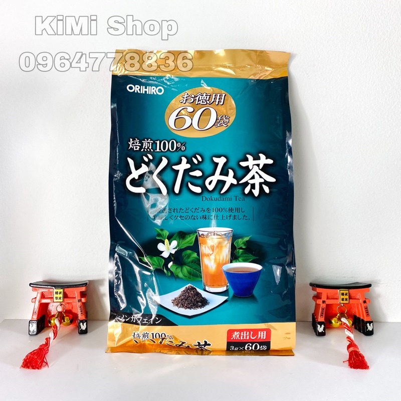 Trà diếp cá Dokudami Orihiro Nhật Bản túi 60 gói