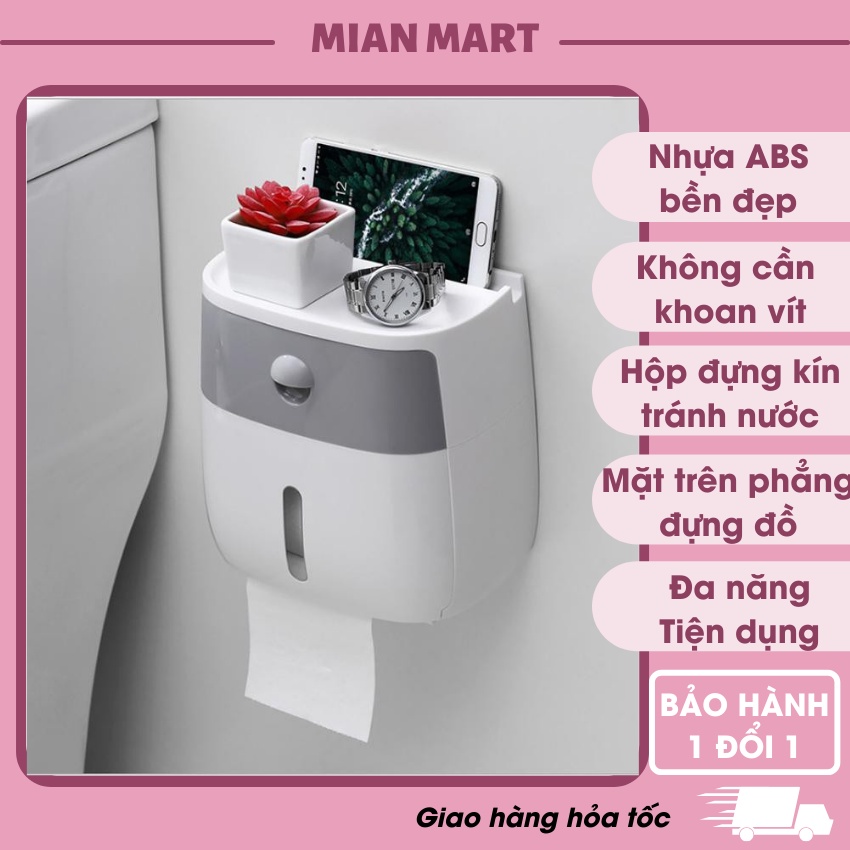 HỘP ĐỰNG GIẤY VỆ SINH ECOCO LOẠI TỐT SANG TRỌNG TIỆN ÍCH GIÁ RẺ - MIAN MART