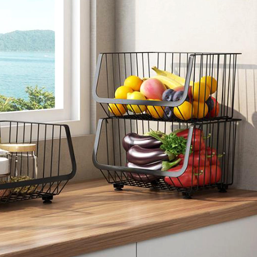 Kệ Nhà Bếp Đa Năng Di Động 4 tầng